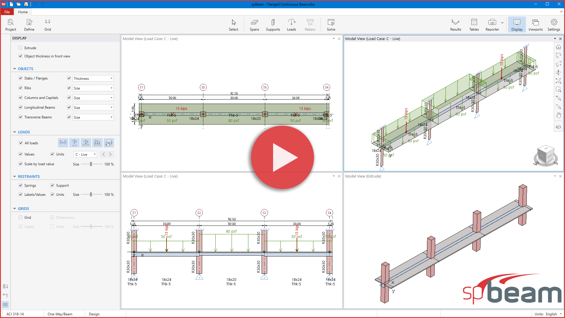 Get to know the New spBeam